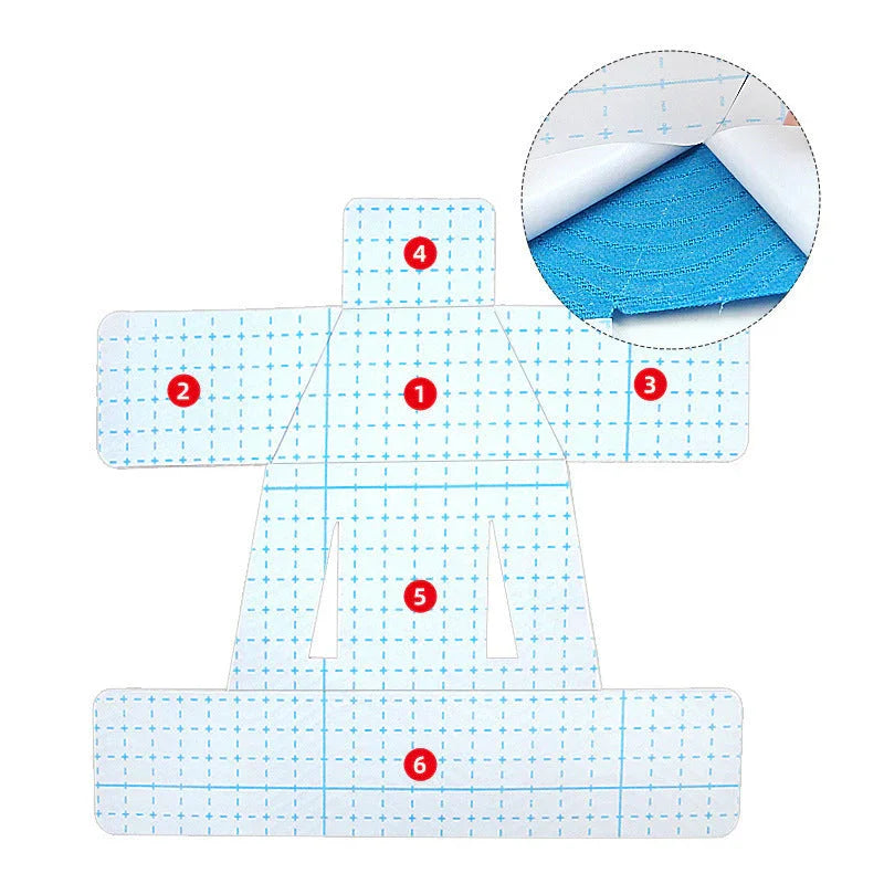 For a Pre-cut Elastic Shoulder Support Strap and Kinesiology Tape