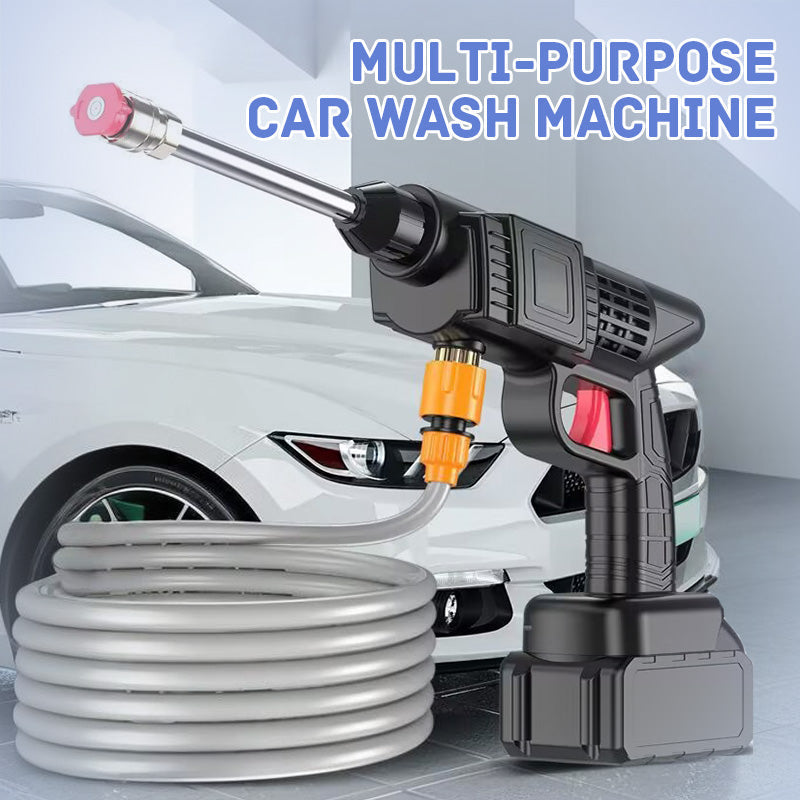 PORTABLE CAR WASH MACHINE - High Pressure & Multi-Purpose Use, Compact Design for Easy Storage, Ideal for Outdoor Cleaning and Vehicles