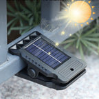 Solar clip light with motion sensor – Buy 2 now, get 1 free! Perfect for gardens, balconies, and patios