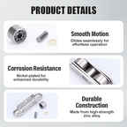 Smooth & Strong: 80/88 Zinc Alloy Window Pulley