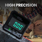 Pousbo® Mini LCD Digital Inclinometer Angle Gauge（ ）