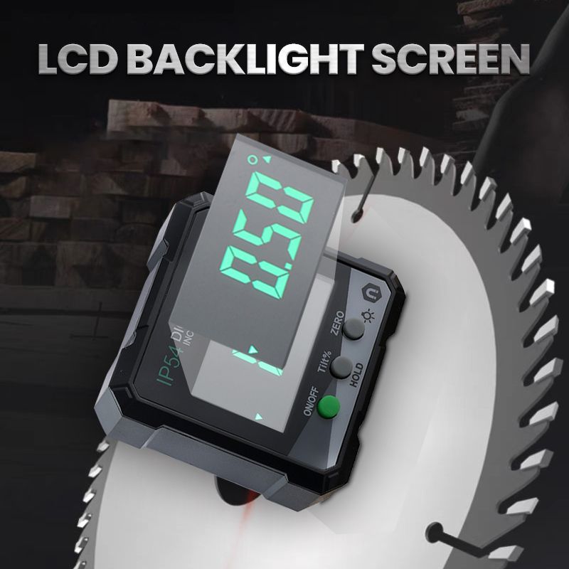 Pousbo® Mini LCD Digital Inclinometer Angle Gauge（ ）