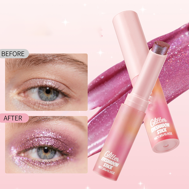 2-in-1 Sparkling Shimmery Eye Shadow Stick（ ）