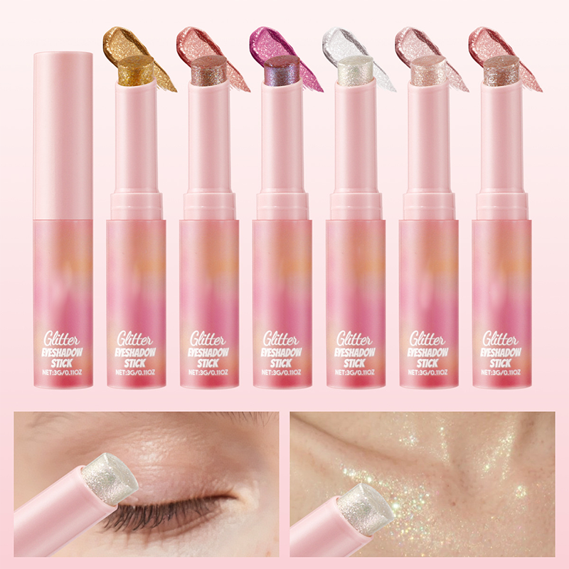 2-in-1 Sparkling Shimmery Eye Shadow Stick（ ）