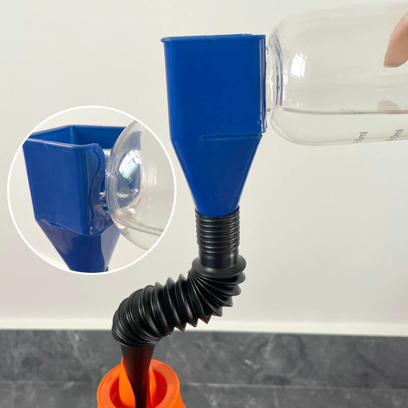 50% 0FF Flexible Draining Tool Snap Funnel