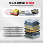 Travel Vacuum Storage Bags & Portable Pump Set