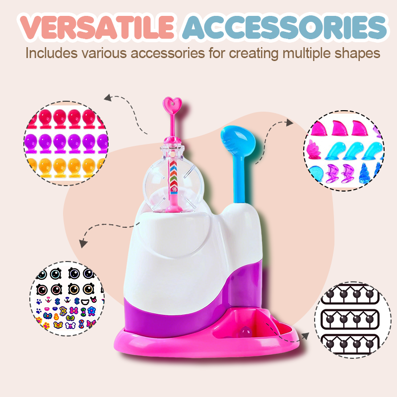 Christmas gifts DIY Bubble Kit with Pump for Kids