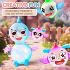 Christmas gifts DIY Bubble Kit with Pump for Kids