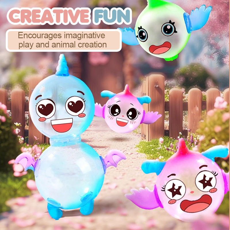 Christmas gifts DIY Bubble Kit with Pump for Kids