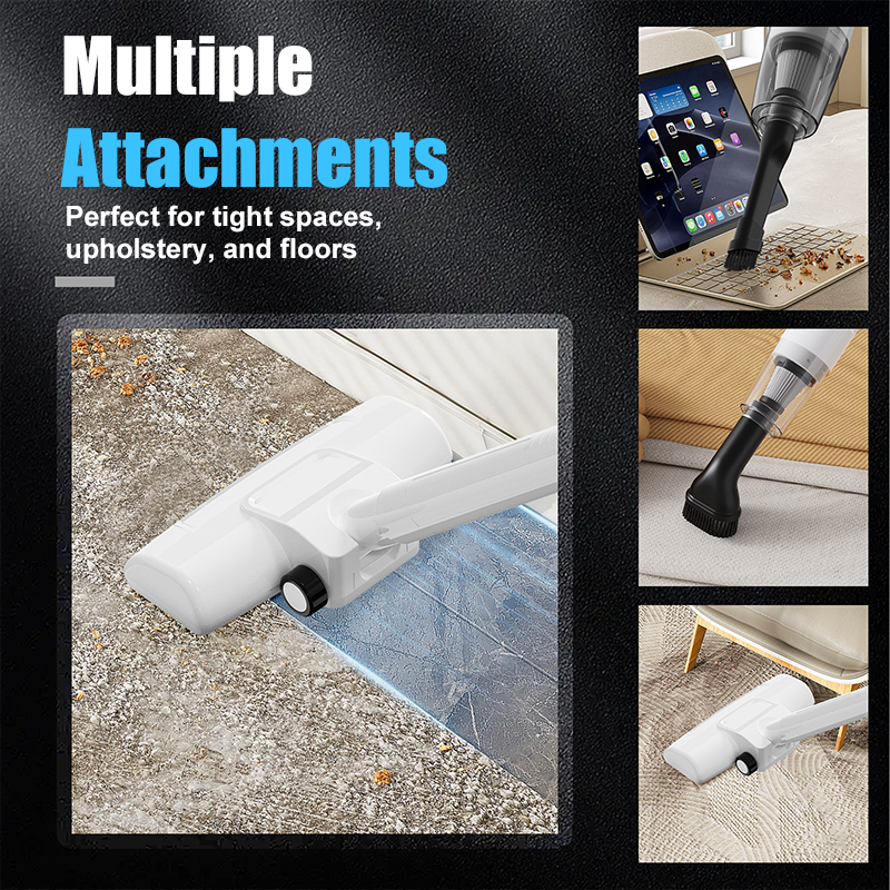 3-in-1 Cordless, Autonomous, Rechargeable Handheld Vacuum Cleaner
