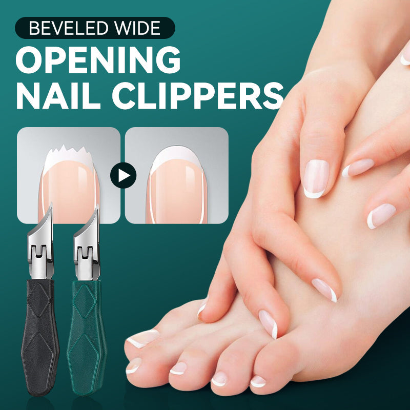 Buy More Save More Beveled Wide Opening Nail Clippers