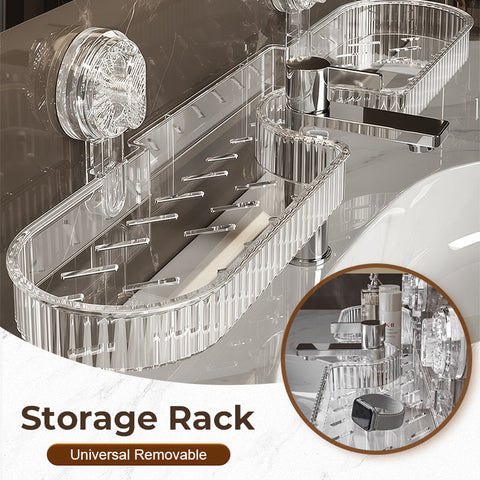 Universal Removable Faucet Storage Rack