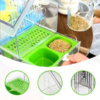Pull-Out External Parrot Feeder