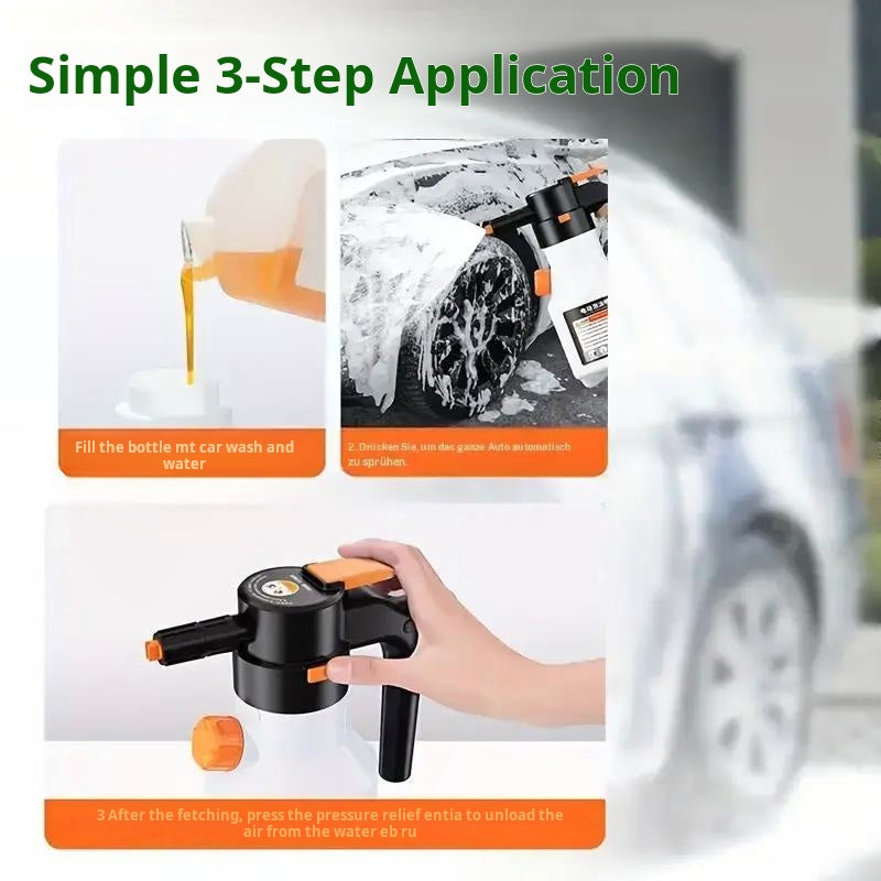 For a ! Electric car wash foam gun
