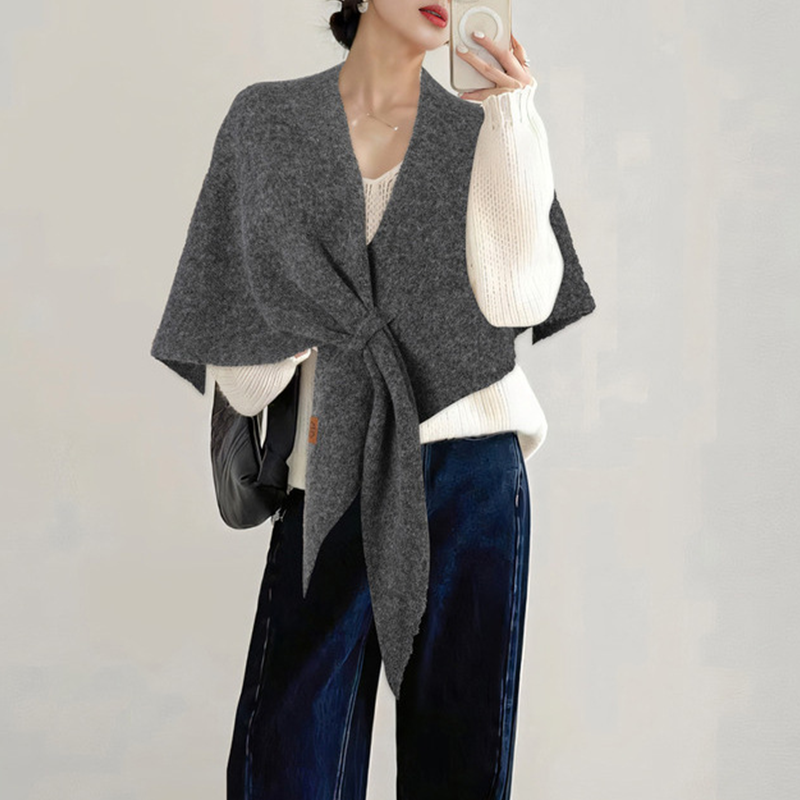 Women's Solid Color Shawl for All Seasons