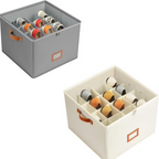 Oxford Fabric Foldable Design Shoe Organizer, Storage Box