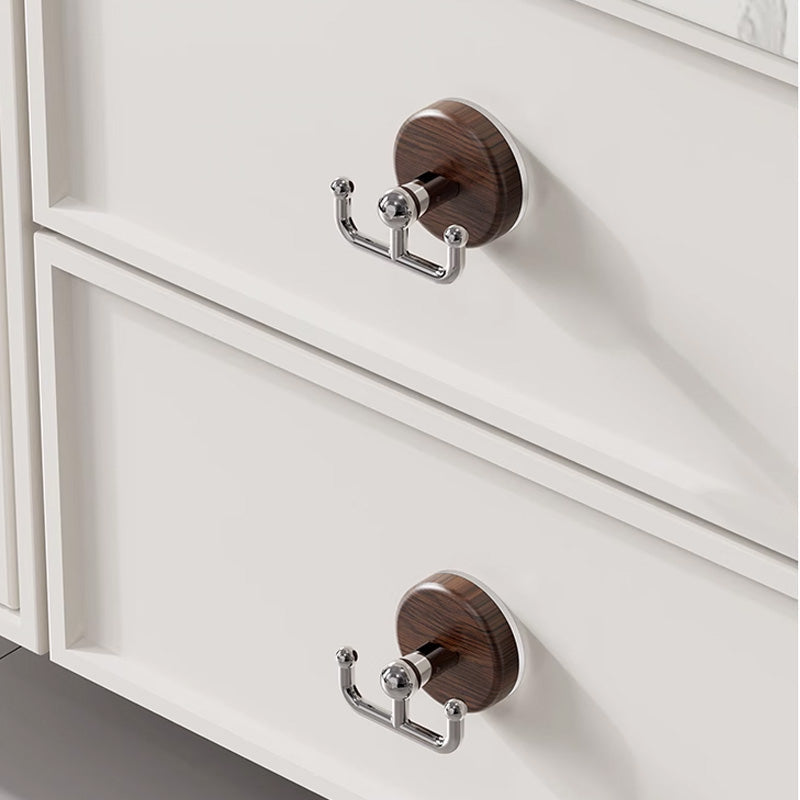 Multi-Functional Wood Grain Suction Cup Hook