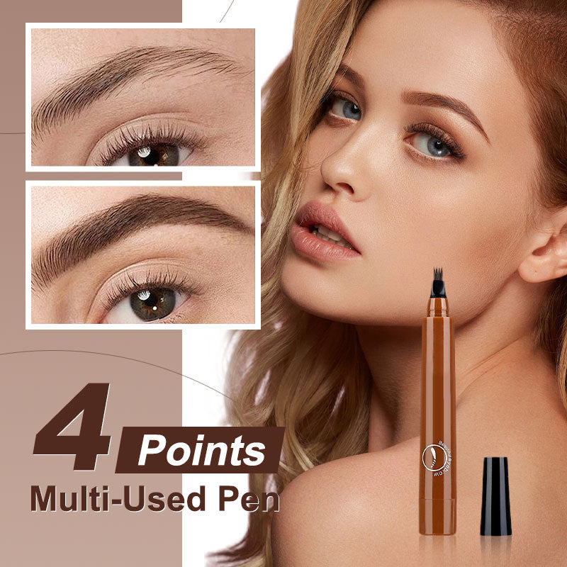 4-End Natural Eyebrow Pencil, Quickly create elegant eyebrow makeup