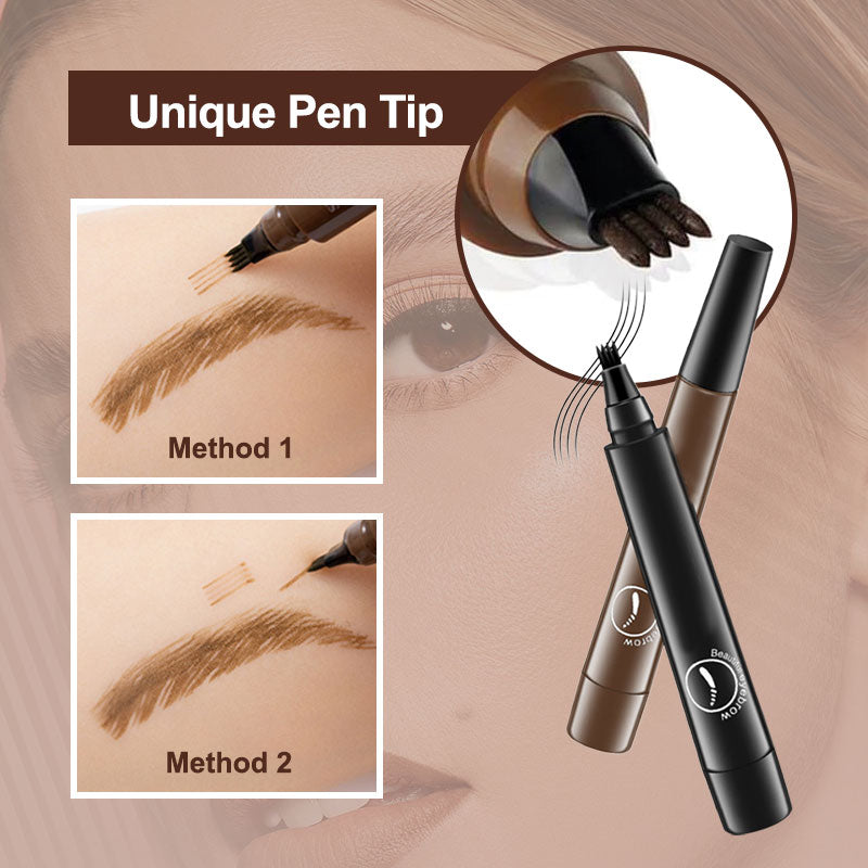 4-End Natural Eyebrow Pencil, Quickly create elegant eyebrow makeup