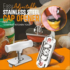 Easy Adjustable Stainless Steel Cap Opener