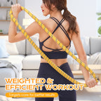 Weighted Silent Hula Hoop | Ultimate Weight Loss Workout at Home
