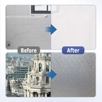 Quick-Dry & Translucent Frosted Glass Paint for Window