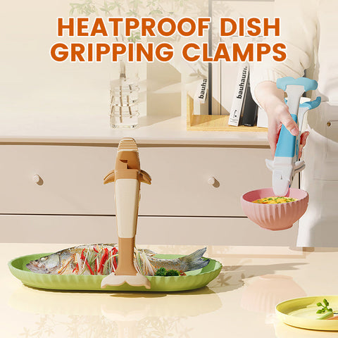 Multi-Purpose Heatproof Dish Gripping Clamps
