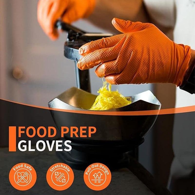 Super wear-resistant nitrile gloves 30 PCS
