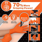 Super wear-resistant nitrile gloves 30 PCS