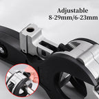One-Hand Ratchet Pipe Cutter - Ergonomic Design for Precise Cuts on Copper/Plastic/Aluminum