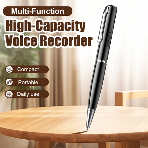 Multi-Function High-Capacity Voice Recorder Pen