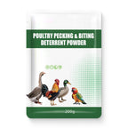 200g Poultry Anti-Pecking Powder – Stop Feather Pulling & Cannibalism in Birds