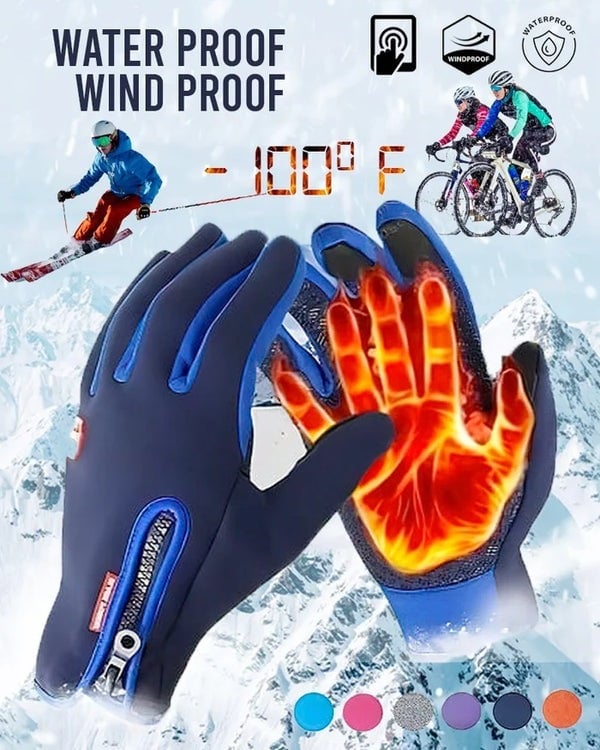 Deals-Warm Thermal Gloves for Cycling, Running, and Driving