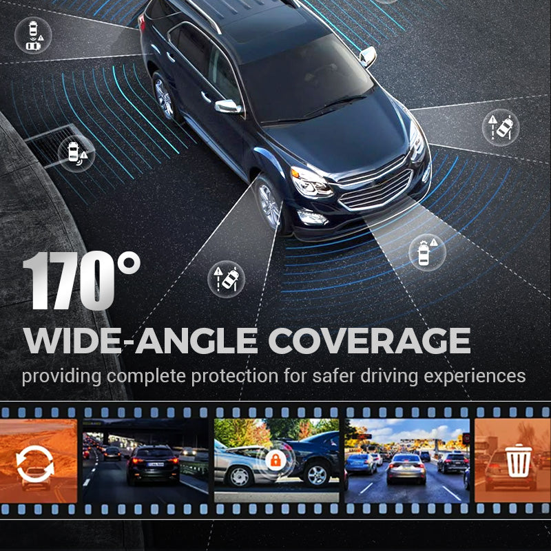 Latest Technology-Smart Touchscreen Wireless Dashcam