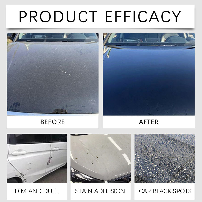 High-Gloss Polishing Spray—Long-lasting UV protection/water-repellent, compatible with paintwork, rims, and glass. Instantly transforms beginners into maintenance pros