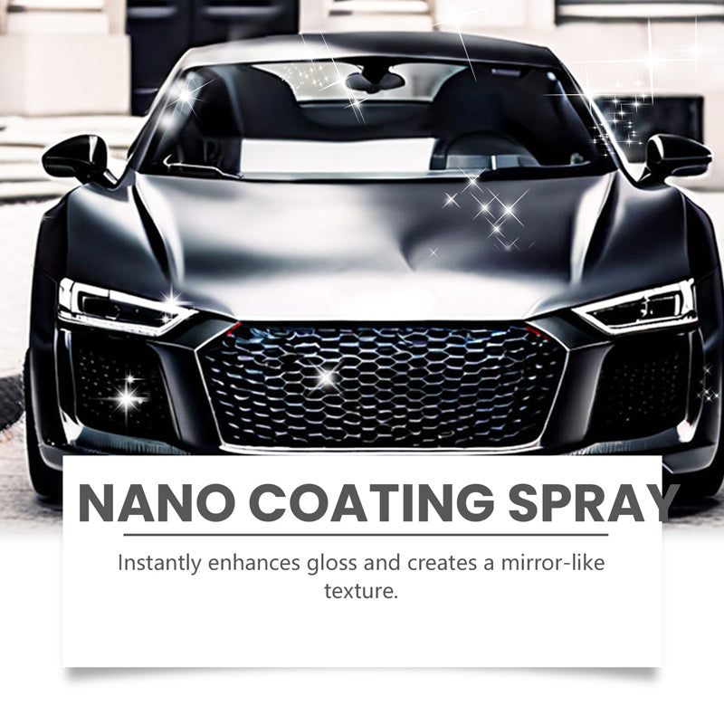 High-Gloss Polishing Spray—Long-lasting UV protection/water-repellent, compatible with paintwork, rims, and glass. Instantly transforms beginners into maintenance pros
