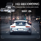 HD Dash Cam - 1080P Recording, Night Vision & Loop Recording