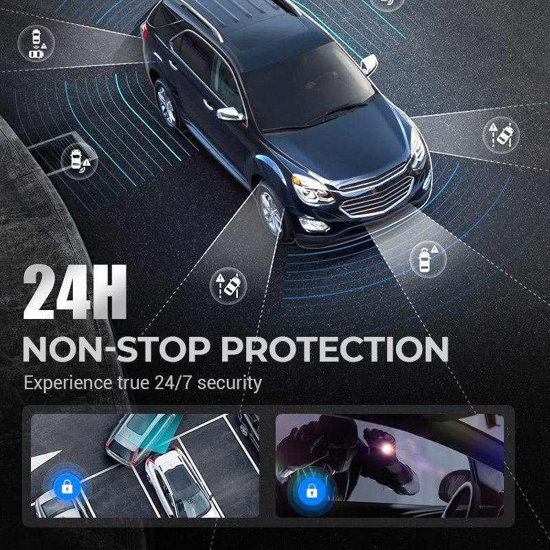 HD Dash Cam - 1080P Recording, Night Vision & Loop Recording