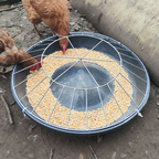 Limited stock available—grab yours now! Large-Capacity Round Poultry Feeder Bowl