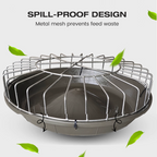 Limited stock available—grab yours now! Large-Capacity Round Poultry Feeder Bowl