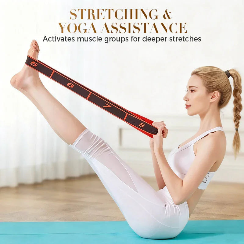 Resistance band for fitness and yoga
