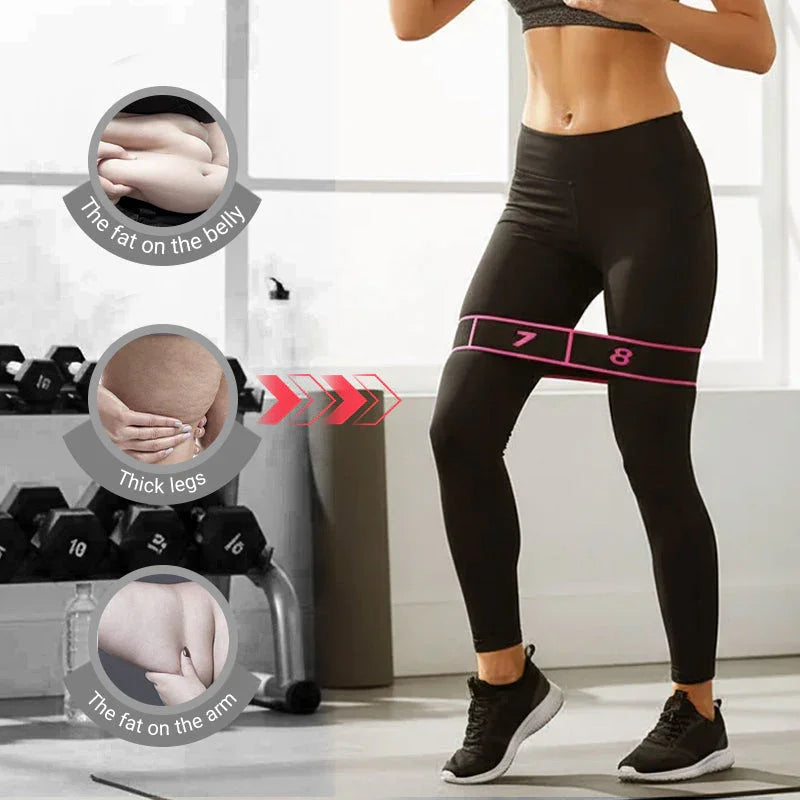 Resistance band for fitness and yoga