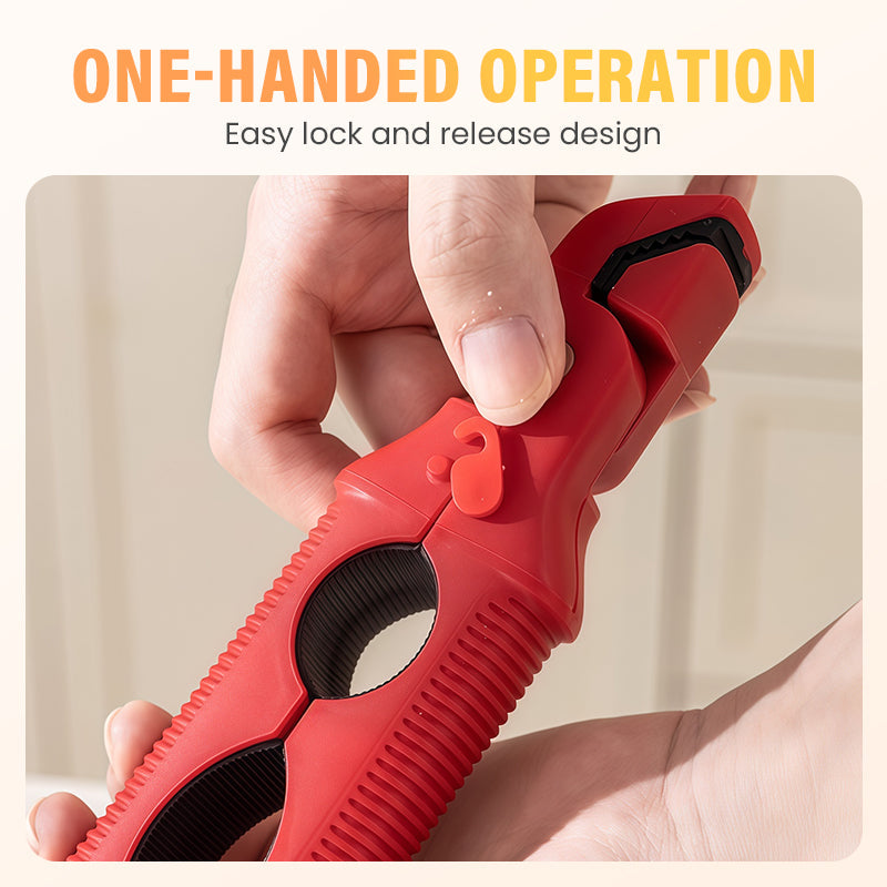 3-in-1 silicone clip for bowls and plates