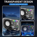 Transparent Colorful LED Bluetooth Speaker