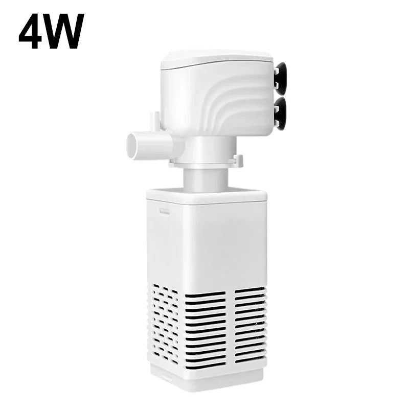 Fish Tank 3-in-1 Filter - Filtration, Oxygenation & Water Pumping