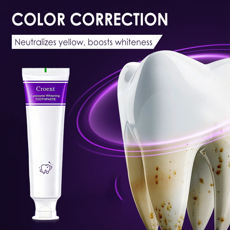 Brighten Your Teeth & Save More – Limited Deal! Lysozyme Brightening Stain-Removing Toothpaste