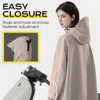 Unisex Hooded Oversized Electric Bike Rain Poncho