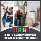 While Supplies Last ! 3-in-1 Screwdriver Head Magnetic Ring