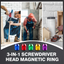 While Supplies Last ! 3-in-1 Screwdriver Head Magnetic Ring