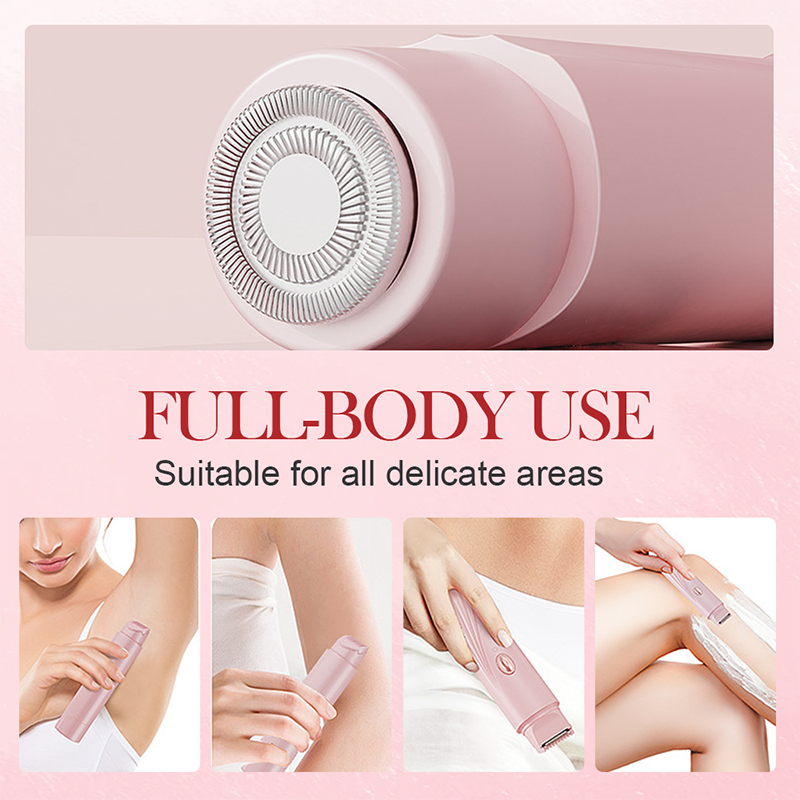 This year's Christmas gift is beauty Dual-Head Epilator for Women, IPX7 Waterproof